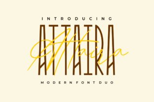 Attaira Duo Font: Elevating Campaign Visuals