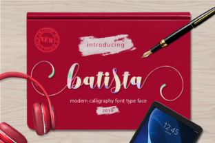 Batista Font: A Modern Script for Handmade Labels