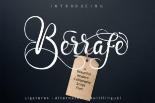 Berrafe Font: A Modern Script for Real Branding