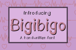 Bigibigo Font: Handwritten Style for Digital Design