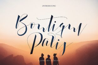 Boutique Paris Font Review: Modern Calligraphy for Branding