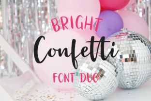 Bright Confetti Font: Adding Joy to Brand Identity
