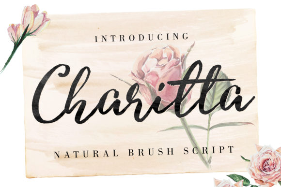 Charitta Font: Organic Handwritten Style for Makers