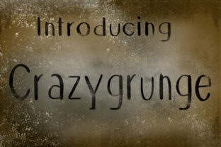 Crazygrunge Font: Spooky Handwritten Style for Makers