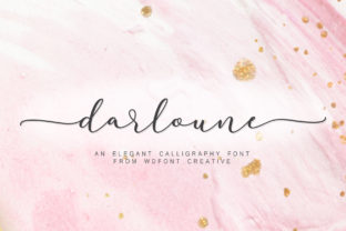 Darloune Font Review: Romantic Typography for Web Design