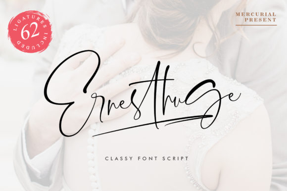 Ernesthuge Font: Elevating Campaign Visuals with Class