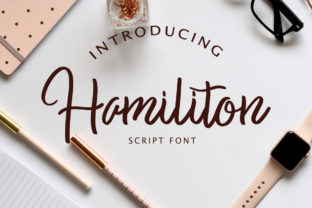 Hamiliton Font: Adding Romance to Editorial Design
