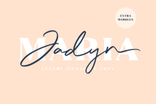 Jadyn Maria Font: Elegant Script for Handmade Products