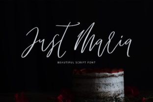 Just Maria Font: Handwritten Charm for Crafters