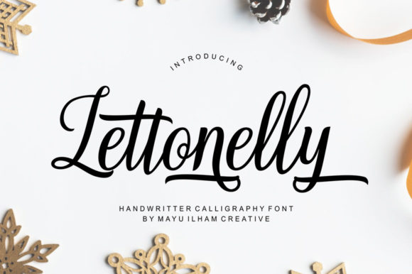 Lettonelly Font: Authentic Handwritten Style for Editorial Design
