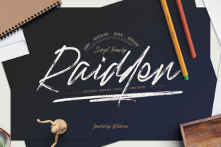 Raidden Family: A Modern Handwritten Font for Editorial Design