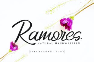 Ramores Font: Adding Handwritten Charm to Brand Identity