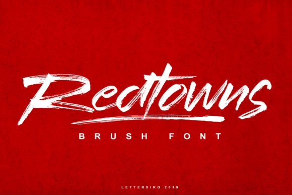 Redtowns Font: A Designer’s Brush Script for Branding