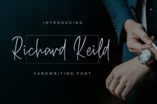 Richard Keild Font Review: Elegant Script for Branding