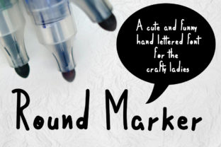 Round Marker Font: Adding Charm to Campaign Visuals