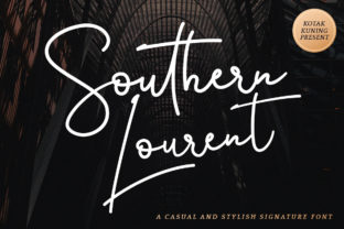 Southern Lourent Font Review: Bold Handwritten Charm