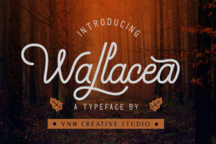 Wallacea Font: Handwritten Charm for Makers